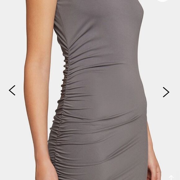 Amina Muaddi x Wolford Draped Mini Dress - Medium - Picture 3 of 9